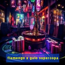 flamengo x galo supercopa